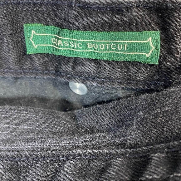 LRL Ralph Lauren Jeans Womens Sz 10 Black Classic Bootcut Mid Rise Casual Denim - Picture 10 of 14